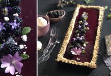 Tarte aux mûres du jardin | Une recette d'août
