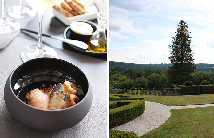 Manoir de Lébioles repas