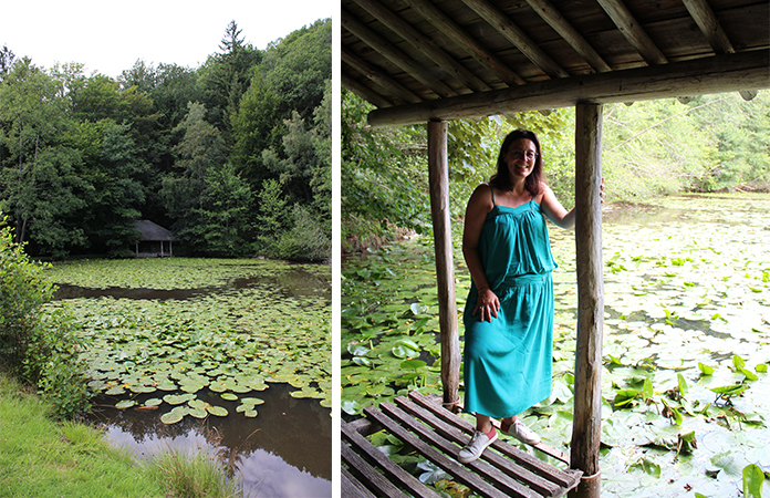 Manoir de Lébioles lac