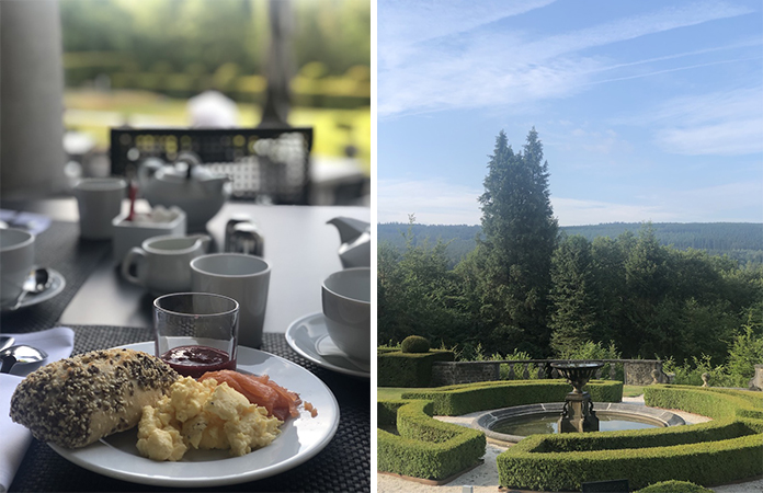 Manoir Lébioles Petit déjeuner