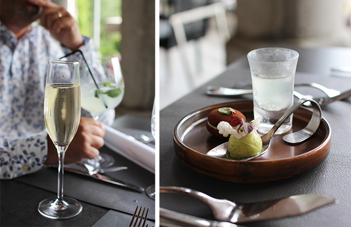 Le restaurant gastronomique du Manoir de Lébioles
