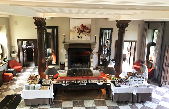 Manoir Lébioles Petit déjeuner