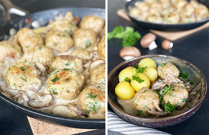 Boulettes de veau farcies au fromage de Herve