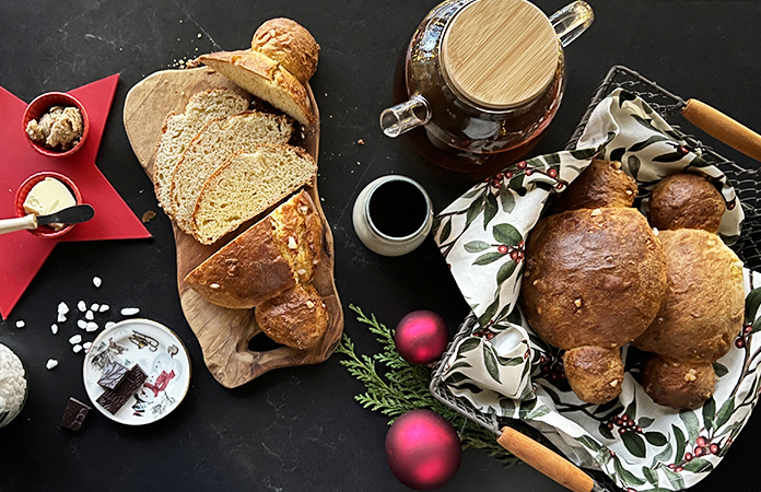 Cougnou | Les brioches coquilles de noël