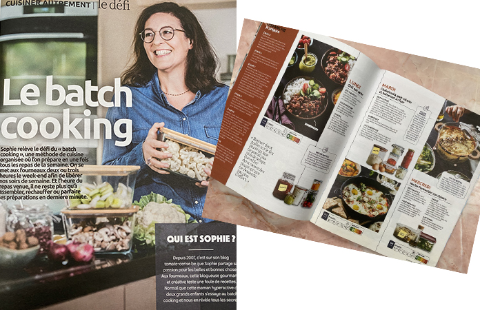 Batch cooking Carrefour