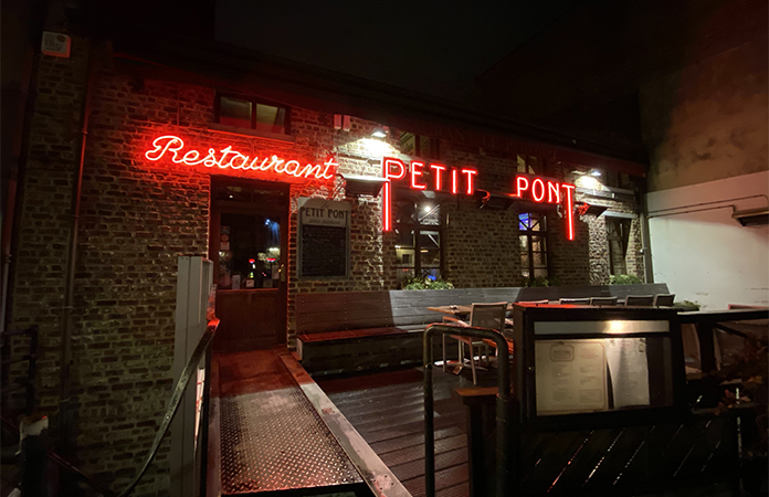 Le Petit Pont | Brasserie Restaurant Uccle Centre
