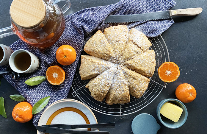 Scones à l'orange