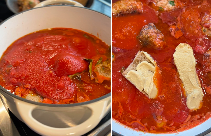 La recette des boulettes à la sauce tomate comme ma bonne-maman
