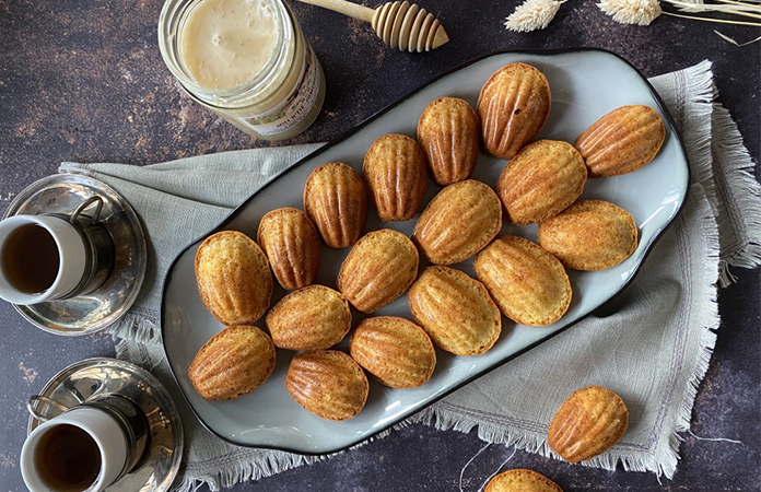 Madeleines miel et citron