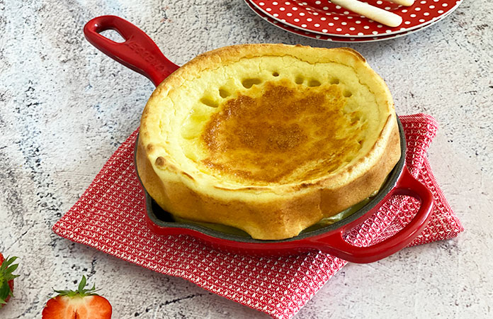 Dutch baby pancake aux fraises