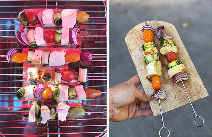 Brochette de Haloumi