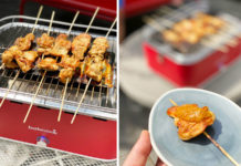 Satay de poulet