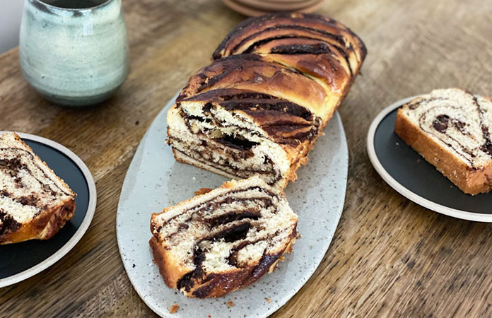 Brioche chocolatée 