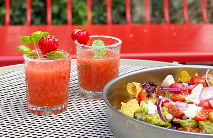 Margarita à la fraise 