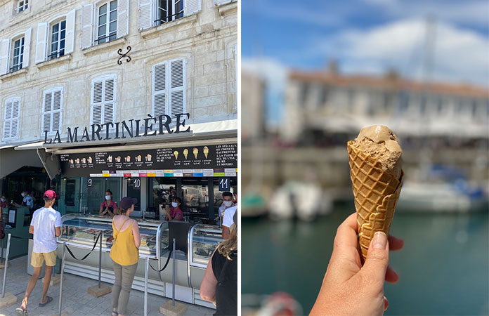 Les glaces de la Martinière