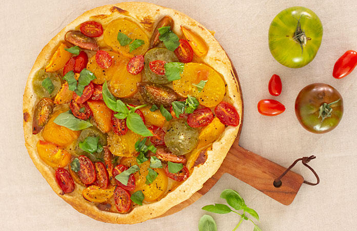 Tarte fine tomates