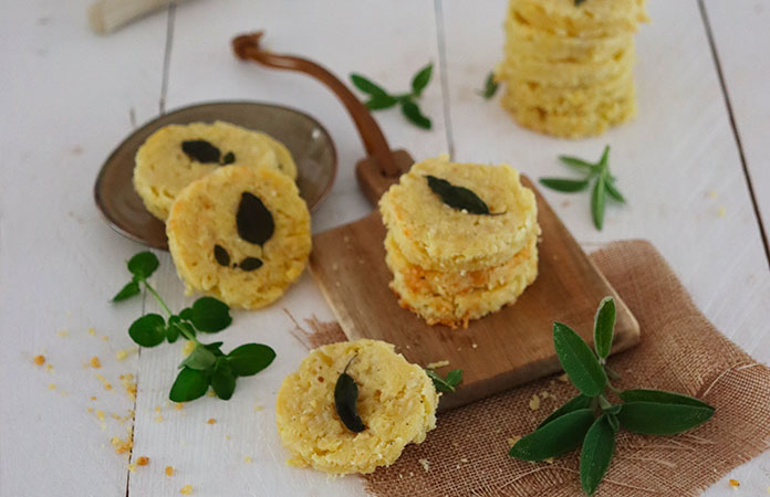 Sablés au fromage à pâte cuite