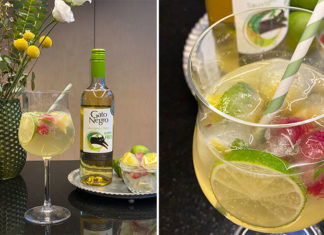 Cocktail vin blanc citron sans alcool