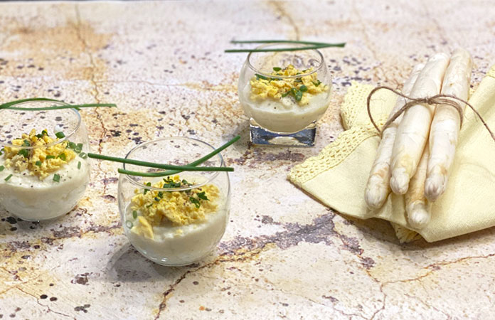 Mousse d'asperges