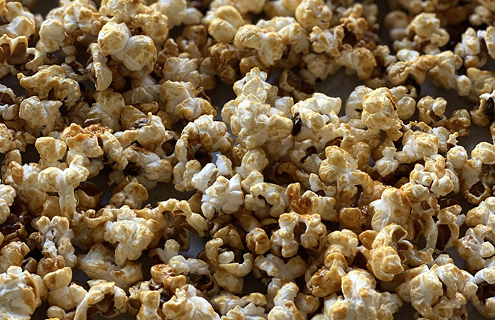 Pop corn caramel