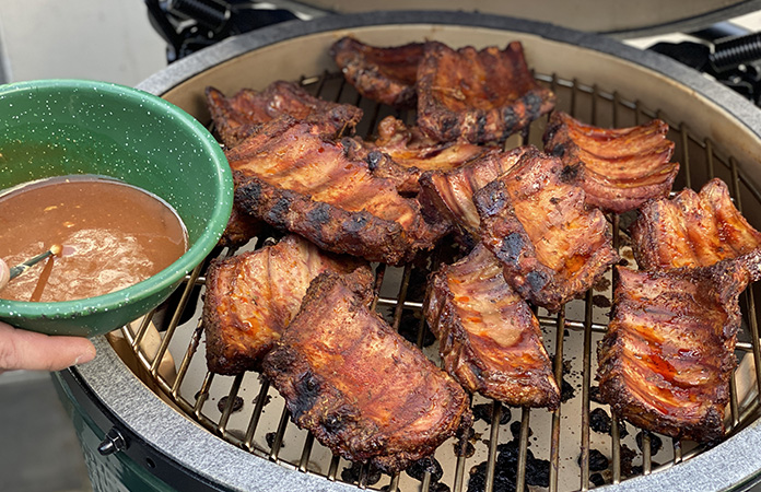 Ribs en double marinade et cuisson lente