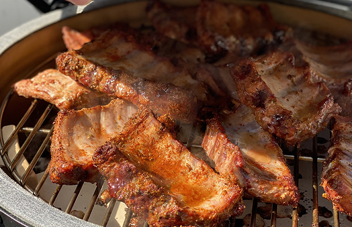 Ribs en double marinade et cuisson lente