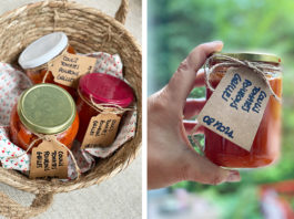 Conserve de coulis tomates et poivrons