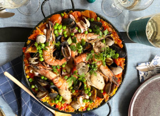 Paella recette tomate cerise