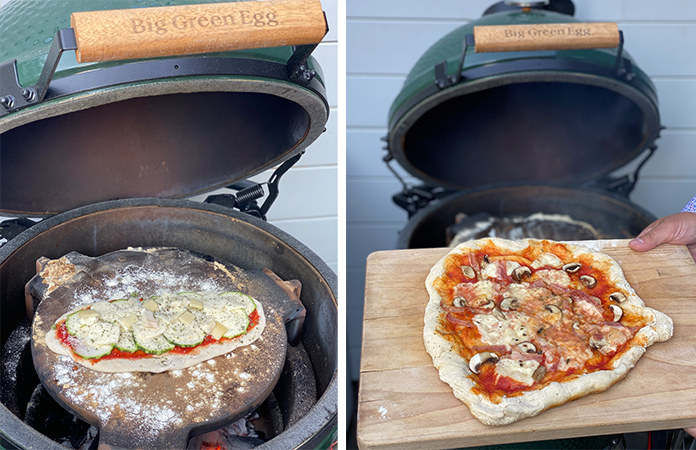 Pizza au barbecue