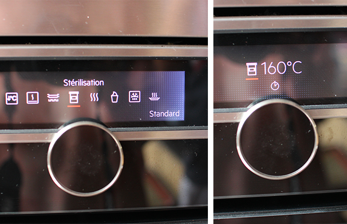 La stérilisation au four
