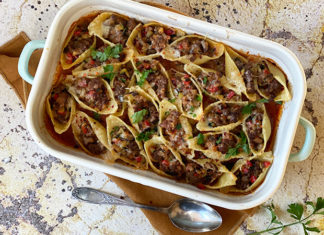 Coquillettes, conclichioni au bœuf