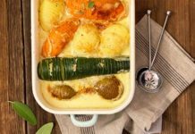 Gratin de légumes d'automne au Herve