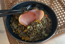 Lentilles au lomo