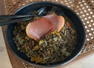 Lentilles au lomo