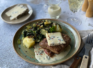 Blanc bleu belge au bleu de chez nous