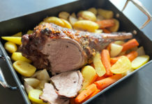 Gigot d’agneau aux légumes d’automne