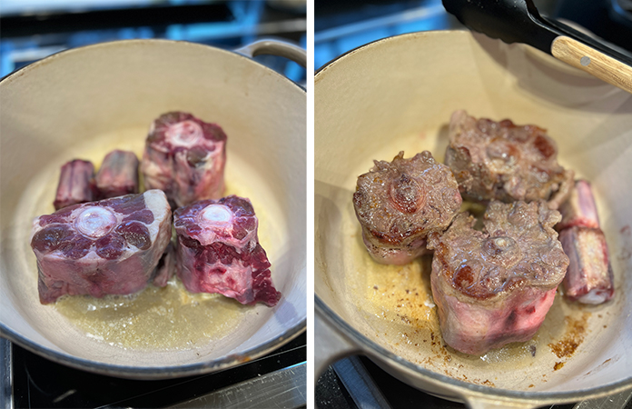 Bouillon à la queue de bœuf