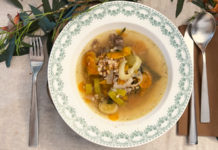 Bouillon à la queue de bœuf