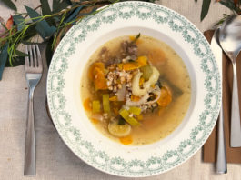 Bouillon à la queue de bœuf