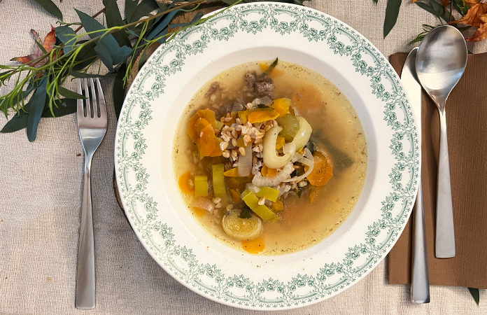 Bouillon à la queue de bœuf