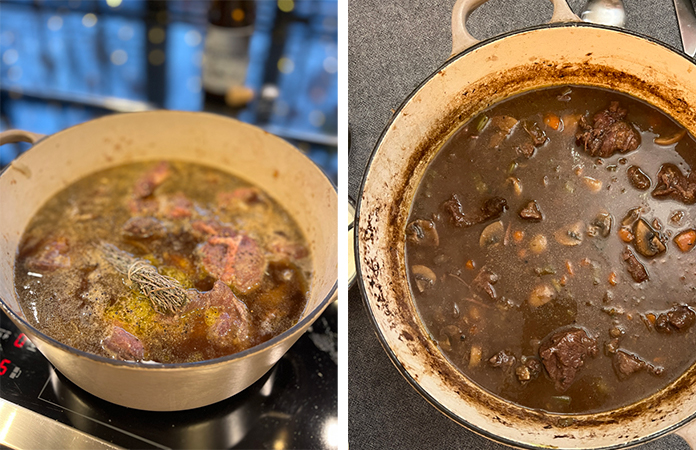 Joues de bœuf façon carbonade