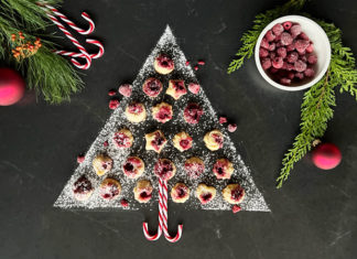 Friand aux framboises