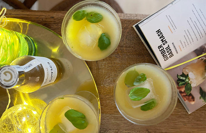 Cocktail Gimber gin basil smash | Recette