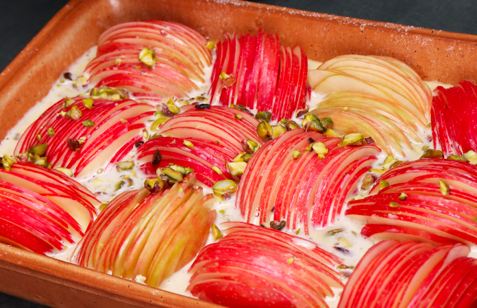 clafouti aux pommes
