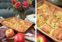 clafouti aux pommes