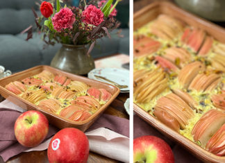 clafouti aux pommes