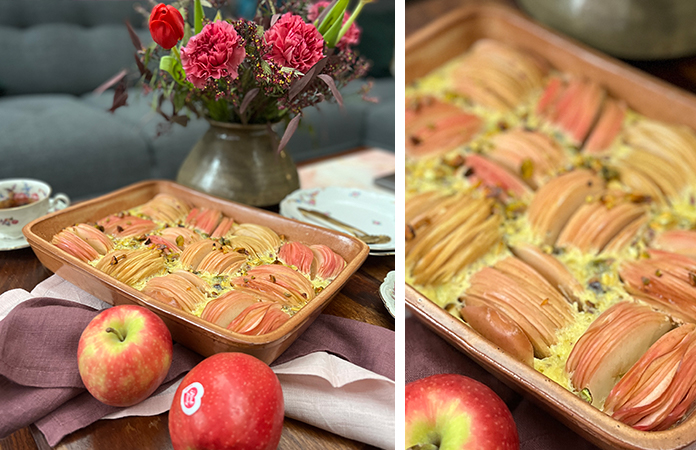 clafouti aux pommes