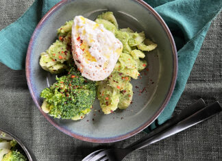 Pâtes à la crème de brocoli