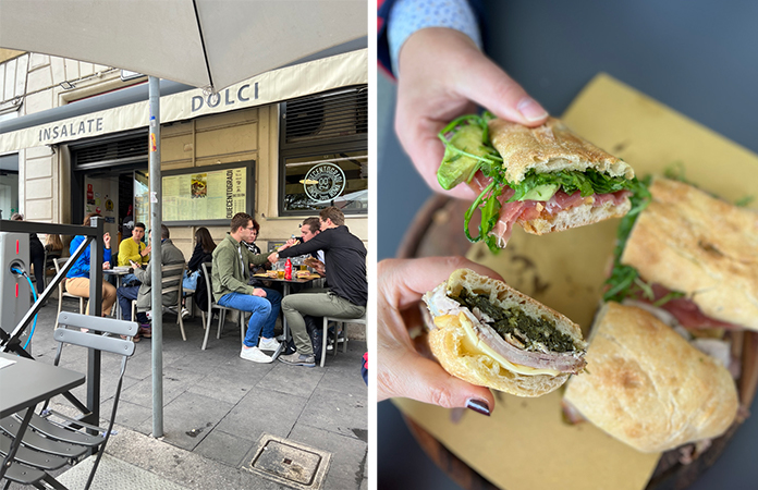 Rome Panini chez 200 Gradi