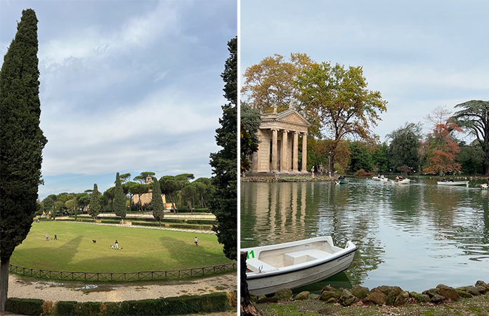 Rome villa borghese